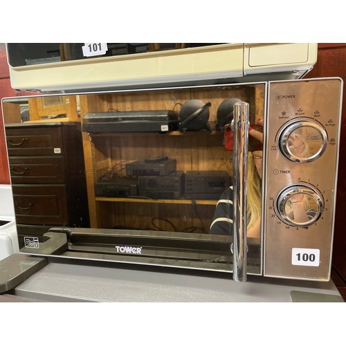 100 - TOWER MICROWAVE OVEN