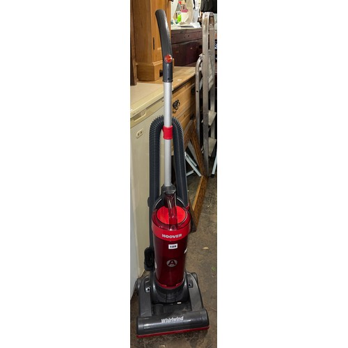 109 - RED HOOVER VACUUM CLEANER