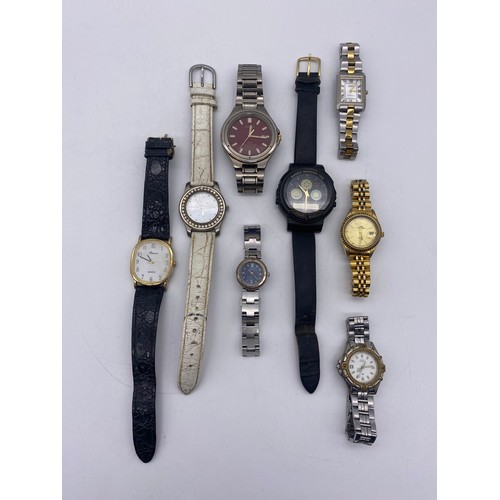 SELECTION OF LADIES AND GENTS WRIST WATCHES INCLUDING LORUS BI