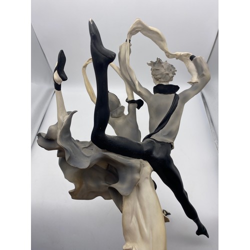58 - LARGE BALLET DANCER FIGURE SIGNED G.ARMANI