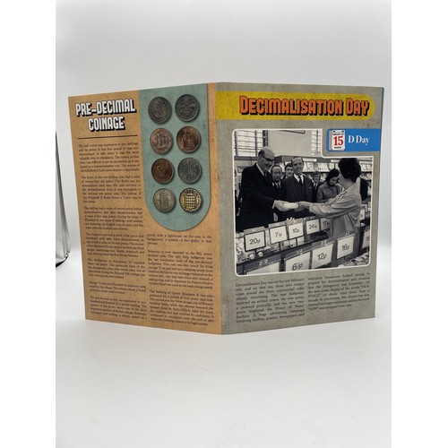 557 - DAY THE COUNTRY WENT DECIMAL FEBRUARY 15TH 1971 COIN COLLECTION