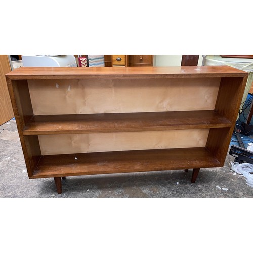 61 - 1960S TEAK DWARF BOOKCASE