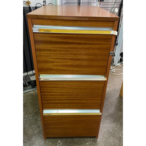 72 - THREE DRAWER OFFICE FILING CABINET