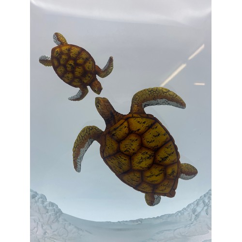 552 - WYLAND LIMITED EDITION 67/1000 3D MIXED MEDIA LUCITE SCULPTURE ENTITLED THE HATCHLING HEIGHT 34CM AP... 