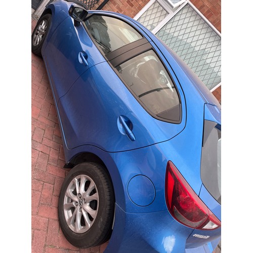 753 - 2015 BLUE MAZDA 2 MOTOR CAR DIESEL 1499CC MOT SEPTEMBER 23 
VEHICLE TO BE SOLD AT 9.45AM OUTSIDE OF ... 