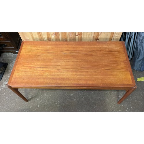 82 - 1960S TEAK REVERSIBLE TOP OBLONG COFFEE TABLE