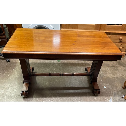 201 - VICTORIAN MAHOGANY METAMORPHIC BUFFET TABLE