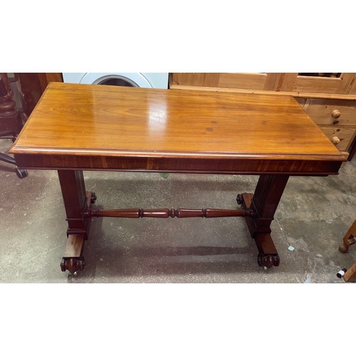 201 - VICTORIAN MAHOGANY METAMORPHIC BUFFET TABLE