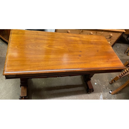 201 - VICTORIAN MAHOGANY METAMORPHIC BUFFET TABLE