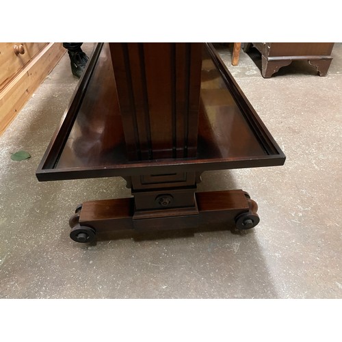 201 - VICTORIAN MAHOGANY METAMORPHIC BUFFET TABLE