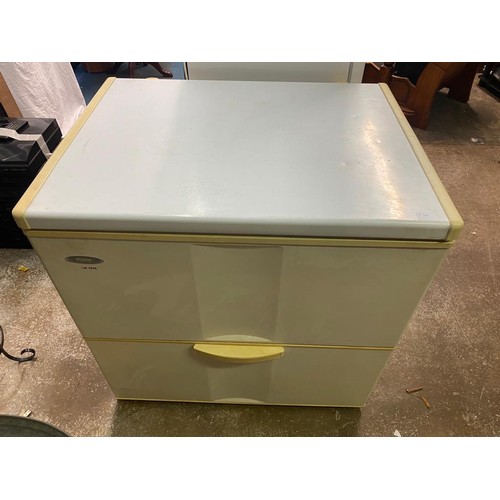 82 - HAIER COMPACT CHEST FREEZER WITH DRAWER