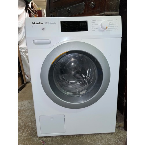 78 - MIELE ECO W1 CLASSIC WASHING MACHINE