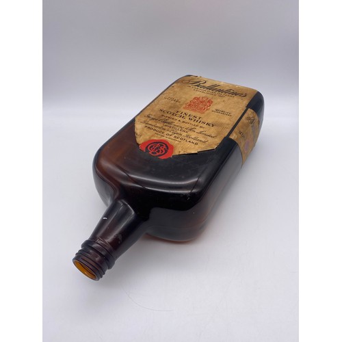 473 - VINTAGE BALLANTINES SCOTCH WHISKY BOTTLE 37cm