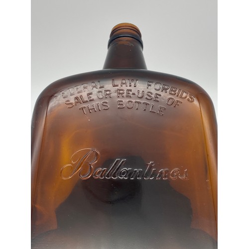 473 - VINTAGE BALLANTINES SCOTCH WHISKY BOTTLE 37cm