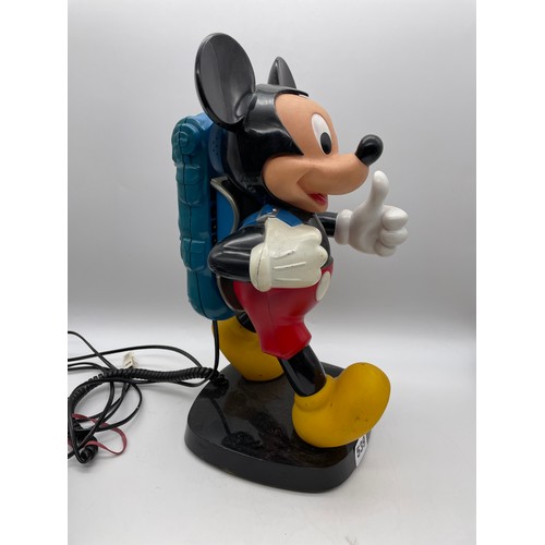 539 - WALKING MICKEY MOUSE TELEPHONE