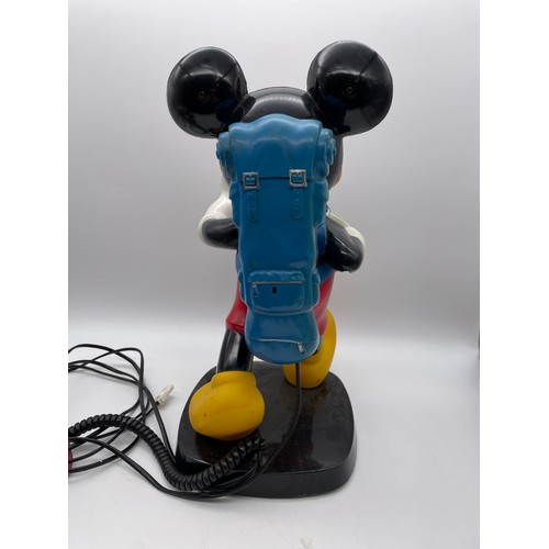 539 - WALKING MICKEY MOUSE TELEPHONE