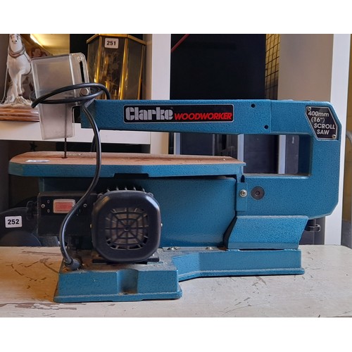 257 - CLARKE TABLE TOP FRETSAW