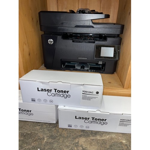 59A - HP LAZER JET PRINTER AND SPARE CARTRIDGES