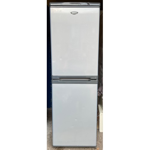 151 - BEKO SILVER FRIDGE FREEZER