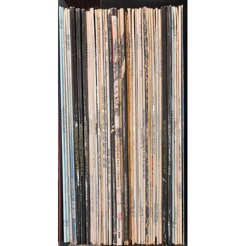 333 - TWO VINYL CASES OF LP RECORDS