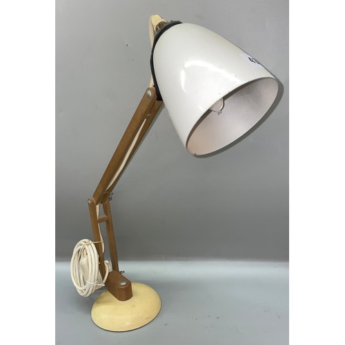 436 - TERENCE CONRAN HABITAT TWO TONE ADJUSTABLE DESK LAMP