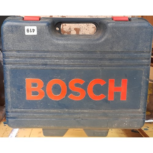 419 - CASED BOSCH PROFESSIONAL PLANER GHO26