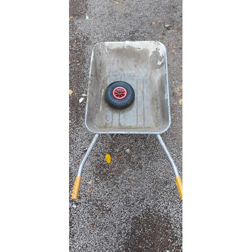 178 - GALVANISED WHEEL BARROW