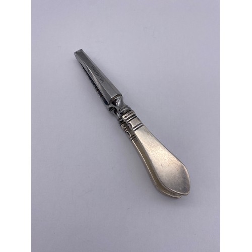 579 - 925 SILVER HANDLED NUTCRACKER