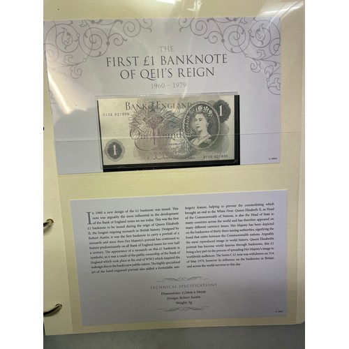 630 - WESTMINSTER MINT LIMITED EDITION THE HISTORIC SILVER BANK NOTE COLLECTION NUMBER 418