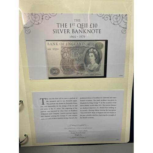 630 - WESTMINSTER MINT LIMITED EDITION THE HISTORIC SILVER BANK NOTE COLLECTION NUMBER 418