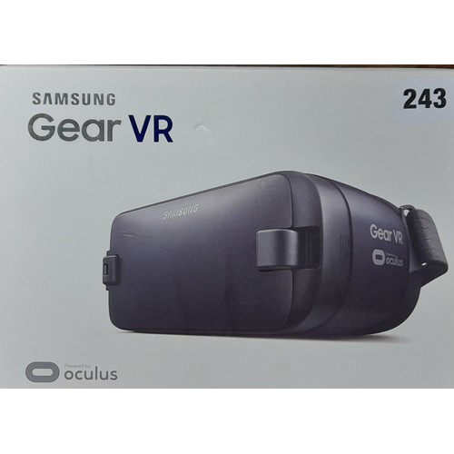 243 - BOXED SAMSUNG OCULUS VR HEADSET