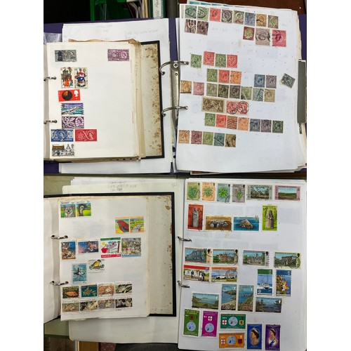 498 - COLLECTION OF GB AND COMMONWEALTH POSTAGE STAMPS, AND POSTAL EPHEMERA