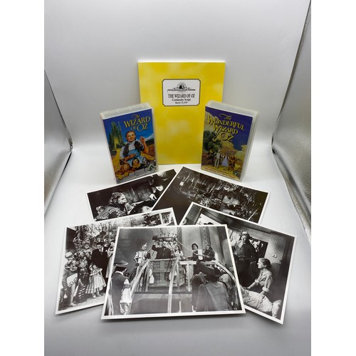 534 - THE WIZARD OF OZ COLLECTORS LIMITED EDITION VIDEO BOX SET INCLUDING PHOTO STILLS AND CONTINUITY SCRI... 