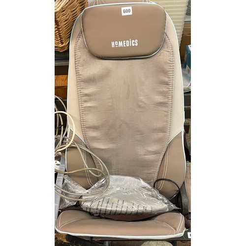 600 - HOME MEDICS MASSAGE SEAT