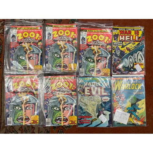 576 - BOX OF AMERICAN MARVEL COMICS RANGING FROM THE 1970S-90S (112 COMIC BOOKS TOTAL)