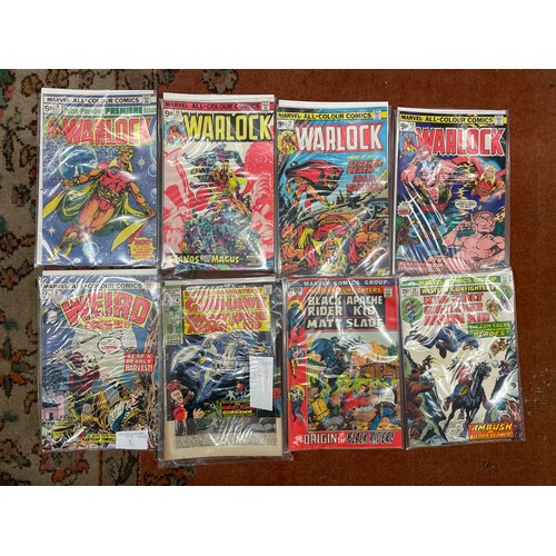 576 - BOX OF AMERICAN MARVEL COMICS RANGING FROM THE 1970S-90S (112 COMIC BOOKS TOTAL)