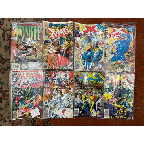 576 - BOX OF AMERICAN MARVEL COMICS RANGING FROM THE 1970S-90S (112 COMIC BOOKS TOTAL)