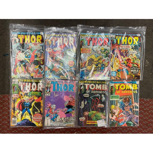 576 - BOX OF AMERICAN MARVEL COMICS RANGING FROM THE 1970S-90S (112 COMIC BOOKS TOTAL)