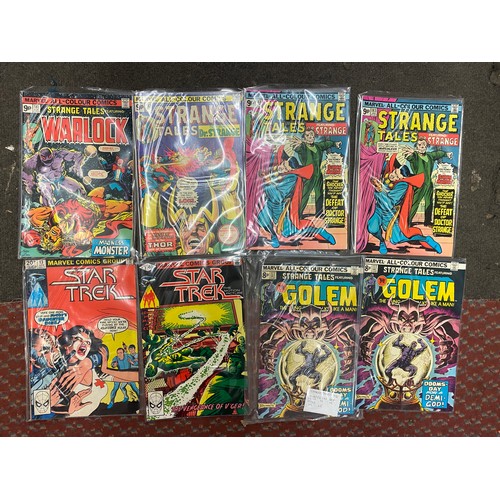 576 - BOX OF AMERICAN MARVEL COMICS RANGING FROM THE 1970S-90S (112 COMIC BOOKS TOTAL)