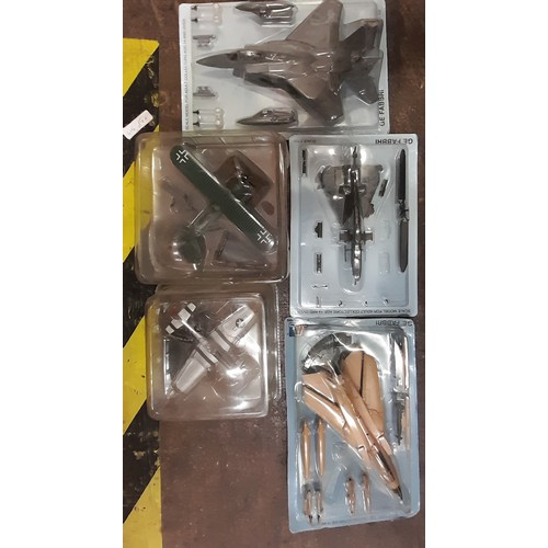 345 - CARTON CONTAINING MILITARY AIRCRAFT BLISTER PACKS SCALE 1/100