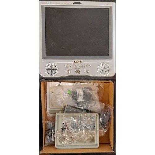 349 - CARTON CONTAING SHARP VHS PLAYER, SONY CD PLAYER, AND 10.4 INCH DIGITAL MINI TV