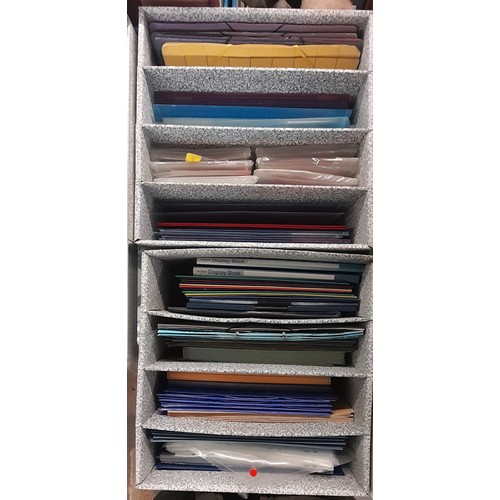 350 - LARGE QTY OF AS NEW OFFICE STATIONARY - WALLETS, FOLDERS, ZIP BAGS, ETC