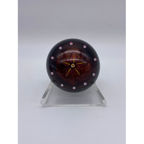 417 - WILLIAM MANSON LIMITED EDITION 14/100 COLLECTORS CLUB DRAGON FLY PAPERWEIGHT AS A TRIBUTE TO PAUL YS... 