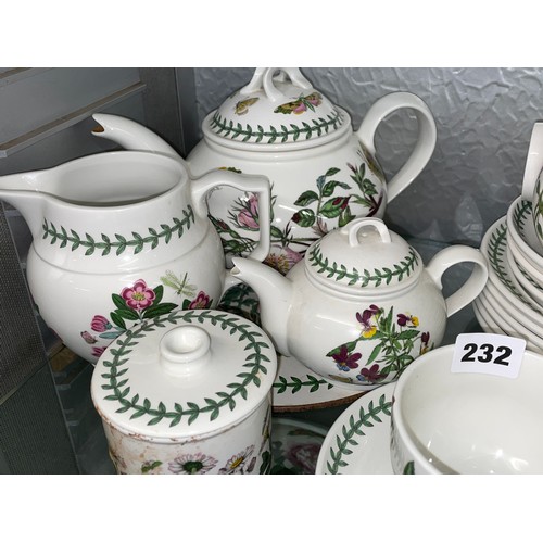 232 - PORT MERRION BOTANIC GARDEN TEA SET