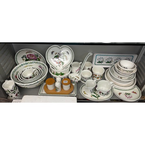 234 - PORT MERRION TABLE WARES INC BOWLS, CONDIMENTS, LADLES, JUGS