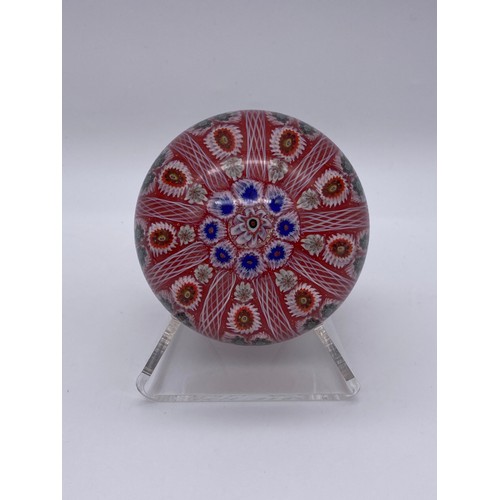 406 - SIX GLASS PAPERWEIGHTS INC. CARPET EXAMPLES