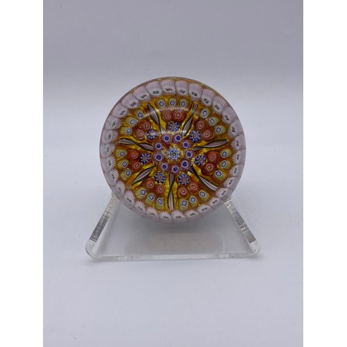 406 - SIX GLASS PAPERWEIGHTS INC. CARPET EXAMPLES