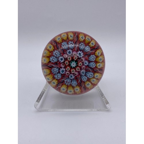 406 - SIX GLASS PAPERWEIGHTS INC. CARPET EXAMPLES