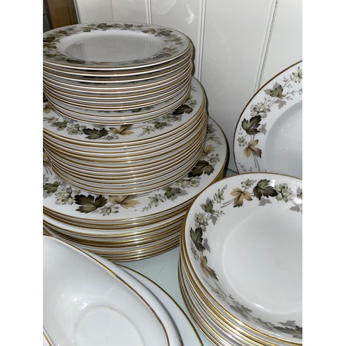 394 - ROYAL DOULTON LARCHMONT BONE CHINA DINNER SERVICE