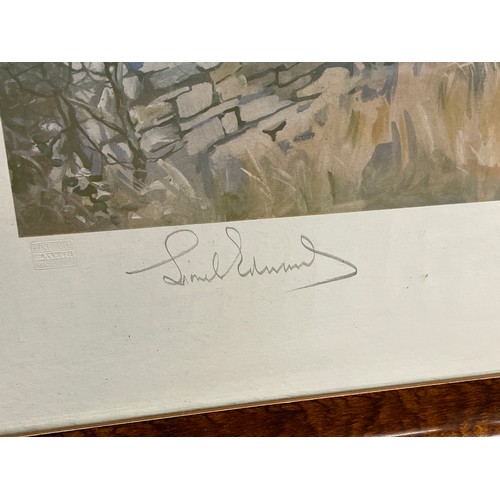 359 - SIGNED LITHOGRAPHIC PRINT BY LIONEL EDWARDS HUNTING COUNTIES THE COTSWOLDS SIGNED IN PENCIL WITH BLI... 